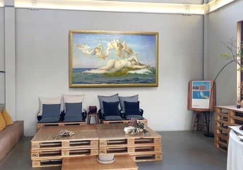 휴게 공간 · 카바넬 〈비너스의 탄생〉